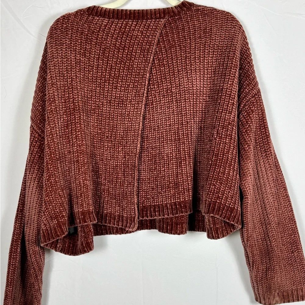 Blank NYC Revolve Sweater Chenille Knit Pink- S - Picture 7 of 9